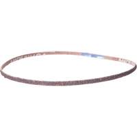 Courroie en toile pour ponceuse Metalite, 3/8" la x 13" lo, Oxyde d'aluminium, Grain Cors&eacute;/P80 Nassau Supply