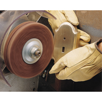 Disques robustes Scotch-Brite (oxyde d'aluminium), 6" dia., Grain Tr&egrave;s fin, Oxyde d'aluminium Nassau Supply