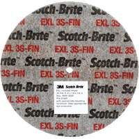 Meule unitaris&eacute;e EXL Scotch-Brite, 2" x 1/4", Arbre de 1/4", Grain de Fin, Carbure de silicium Nassau Supply