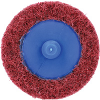 Disque de pr&eacute;paration de surface non tiss&eacute; &agrave; rechange rapide Bear-Tex Vortex, 2" dia., Grain Moyen, Oxyde d'aluminium Nassau Supply