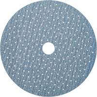 Dry Ice Multi-Air Cyclonic A975 H&L Center Hole Vacuum Disc, 6" Dia., P280 Grit, Ceramic Alumina Nassau Supply