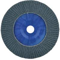 Disque &agrave; lamelles &agrave; garnissage rapide BueFire, 7" x 7/8", Type 27, Grain 40, Alumine de zirconium Nassau Supply