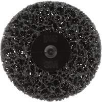 Disque de d&eacute;capage de rev&ecirc;tement Scotch-Brite Roloc 07461 CR- DH, 3" dia., Grain Extra grossier, Carbure de silicium Nassau Supply