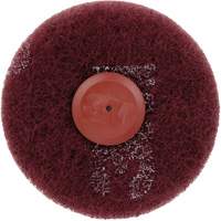 Roue de ponçage &agrave; usage g&eacute;n&eacute;ral Scotch-Brite Roloc Plus, 4" dia. Nassau Supply