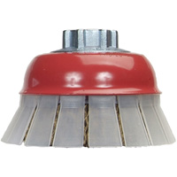 Crimped Wire Cup Brush with Protective Guard NZ778 | Nassau Supply