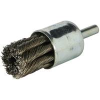 Brosse &agrave; fils nou&eacute;s avec moyeu, 3/4" dia. x 1/4" arbre Nassau Supply