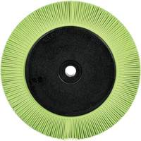 Scotch-Brite Type S Precision Radial Bristle Brush PN-RB with Flange, Ceramic, 50+ Grit, 8" Dia. Nassau Supply