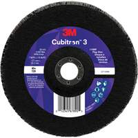 Disque &agrave; lamelles conique 1169F Cubitron 3, 7" x 7/8", Type T29, Grain 40+, C&eacute;ramique Nassau Supply