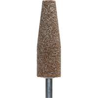 Pointe mont&eacute;e vitrifi&eacute;e Gemini, A38, Oxyde d'aluminium, 1-1/2" dia., 1-1/2" lo, 60 Grain Nassau Supply