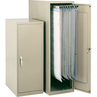 Vertical Filing Cabinets, Steel, 1 Drawers, 16" W x 27" D x 42" H, Tropic Sand OB142 | Nassau Supply