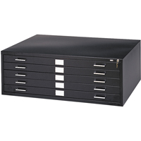 Classeurs en acier pour plans, 5 Tiroirs, 46-3/8" la x 35-3/8" p x 16-1/2" h Nassau Supply