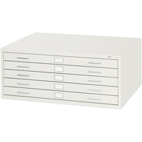 Classeurs En Acier Pour Plans-5 Tiroirs, 5 Tiroirs, 40-3/8" la x 29-3/8" p x 16-1/2" h Nassau Supply