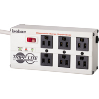 Isobar&reg; Premium Surge Suppressors, 6 Outlets, 2850 J, 1440 W, 6' Cord Nassau Supply