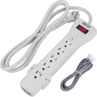 Protect-It Surge Suppressors, 7 Outlets, 1080 J, 1800 W, 6' Cord OD809 | Nassau Supply