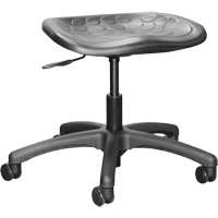 Tabourets industriels ergonomiques Shoptech, Mobile, Ajustable Hauteur, Capacit&eacute; 275 lb Nassau Supply