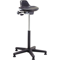 Tabourets Industriels Ergonomiques Shoptech, Position assise/debout, Ajustable Hauteur, Capacit&eacute; 275 lb Nassau Supply