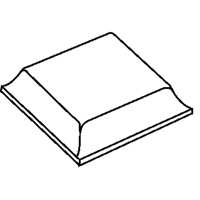 Bumpon Tapered Square Protective Bumpers Nassau Supply
