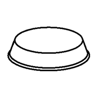 Bumpon Cylindrical Protective Bumpers Nassau Supply