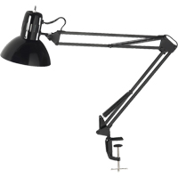 Desk Lamp, C-Clamp, 36" Neck, Black OH922 | Nassau Supply