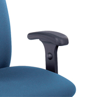 Accoudoirs coussin&eacute;s en T pour chaises pour gens grands et costauds Uber Nassau Supply