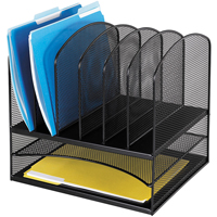 Onyx™ Steel Mesh Desktop Organizers OK013 | Nassau Supply