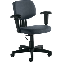 Chaise de travail, Tissu, Charbon Nassau Supply