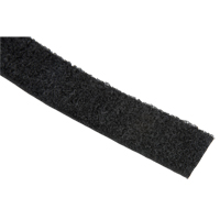 Fastener Strip, Loop, 50 yds x 1", Sew-On, Black Nassau Supply