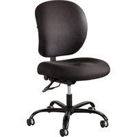 Chaises de travail pour usage intensif 24/7 Alday, Nylon, Noir, Capacit&eacute; 500 lb Nassau Supply