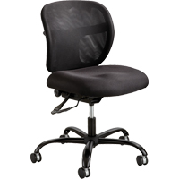 Chaises de travail pour usage intensif 24/7 Vue, Nylon, Noir, Capacit&eacute; 500 lb Nassau Supply