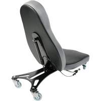 Flex 2™ Ergonomic Chair, Mobile, Adjustable, 30", Vinyl Seat, Black OP241 | Nassau Supply