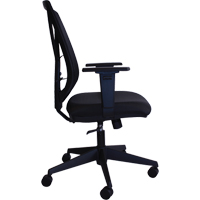Chaise de bureau Activ A-47 Synchro, Tissu, Noir, Capacit&eacute; 275 lb Nassau Supply