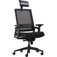 Activ&reg; A-37 Office Chairs, Mesh, Black, 275 lbs. Capacity Nassau Supply