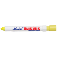 Quik Stik<sup>®</sup> Paint Marker, Solid Stick, Fluorescent Yellow OP543 | Nassau Supply