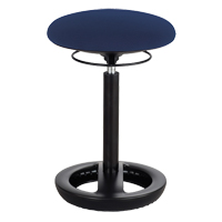Chaise ergonomique Twixt, Stationnaire, Ajustable Hauteur, Capacit&eacute; 250 lb Nassau Supply