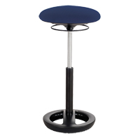 Chaise ergonomique Twixt, Stationnaire, Ajustable Hauteur, Capacit&eacute; 250 lb Nassau Supply