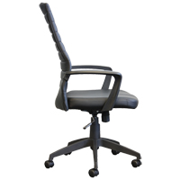 Chaise de bureau Activ A-128, Polyur&eacute;thane, Noir, Capacit&eacute; 275 lb Nassau Supply