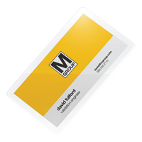 Swingline UltraClear Laminating Business Card Pouches Nassau Supply