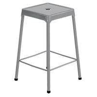 Tabouret en acier pour comptoir Safco, Stationnaire, Fixe Hauteur, Capacit&eacute; 250 lb Nassau Supply