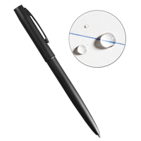 All-Weather Metal Pen, Blue, 0.8 mm, Retractable OQ371 | Nassau Supply