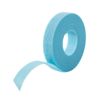 One-Wrap<sup>®</sup> Cable Management Tape, Hook & Loop, 25 yds x 5/8", Self-Grip, Aqua OQ533 | Nassau Supply
