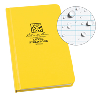 Bound Book, Hard Cover, Yellow, 160 Pages, 4-5/8" W x 7-1/4" L OQ543 | Nassau Supply