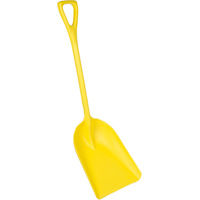 Food Processing Shovel, 13" x 17" Blade, 42-1/2" Length, Plastic, Yellow OQ649 | Nassau Supply