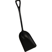 Food Processing Shovel, 13-1/4" x 6-3/5" Blade, 42-1/2" Length, Plastic, Black OQ650 | Nassau Supply