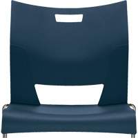 Duet™ Armless Training Chair, Plastic, 33-1/4" High, 350 lbs. Capacity, Blue OQ781 | Nassau Supply