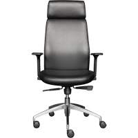 Fauteuil de cadre &agrave; dossier &eacute;lev&eacute; s&eacute;rie Activ, Polyur&eacute;thane/Vinyle, Noir, Capacit&eacute; 275 lb Nassau Supply