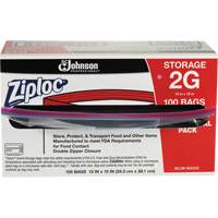 Ziploc<sup>®</sup> Double Zip Food Storage Bags OQ993 | Nassau Supply