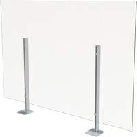 Surface Mount Sneeze Guard, 36" W x 36" H OR022 | Nassau Supply