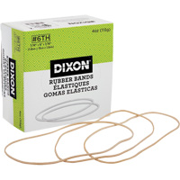 Rubber Bands, 6" x 1/16" Nassau Supply