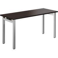 Newland Table Desk, 29-7/10" L x 60" W x 29-3/5" H, Dark Brown OR439 | Nassau Supply