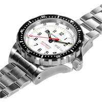 Arctic Edition Jumbo Day/Date Automatic with Stainless Steel Bracelet, Digital, Battery Operated, 46 mm, Silver Nassau Supply